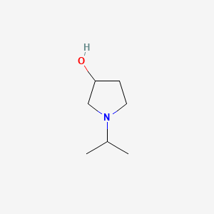 Chemical structure of 1-Isopropyl-3-pyrrolidinol