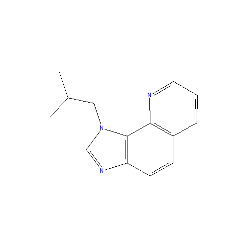 Chemical structure of Deaminoimiquimod