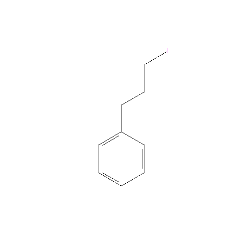 Chemical structure of 1-Iodo-3-phenylpropane