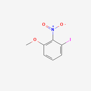 Chemical structure of 1-Iodo-3-methoxy-2-nitrobenzene