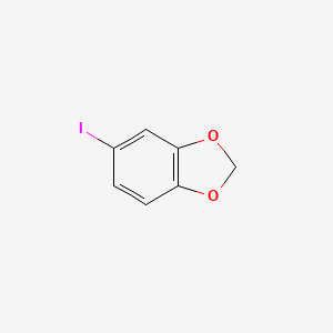 Chemical structure of 1-Iodo-3,4-methylenedioxybenzene