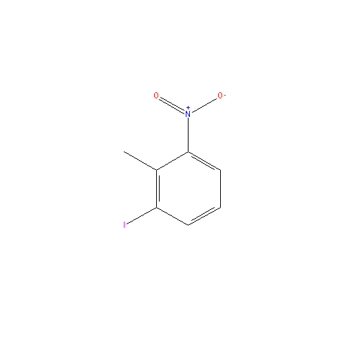 Chemical structure of 1-Iodo-2-methyl-3-nitrobenzene