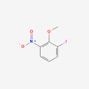 Chemical structure of 1-Iodo-2-methoxy-3-nitrobenzene