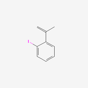 Chemical structure of 1-Iodo-2-(prop-1-en-2-yl)benzene