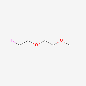 Chemical structure of 1-Iodo-2-(2-methoxyethoxy)ethane