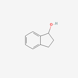 Chemical structure of 1-Indanol