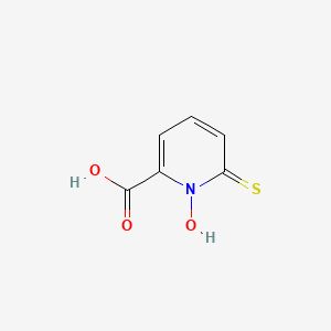 Chemical structure of 1-Hydroxy-6-Thioxo-1,6-Dihydropyridine-2-Carboxylic Acid