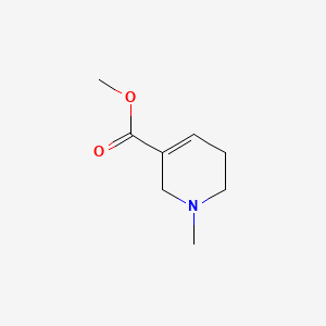 Chemical structure of 1-hydroxy-4-methoxycyclohexane-1-carbonitrile