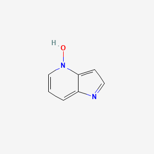 Chemical structure of 1H-Pyrrolo[3,2-b]pyridine 4-oxide