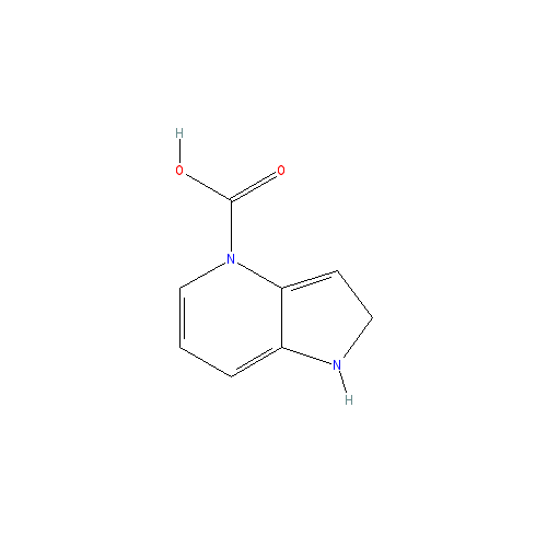 Chemical structure of 1H-Pyrrolo[2,3-c]pyridine-4-carboxylic acid