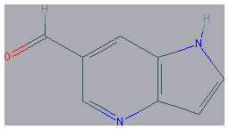 Chemical structure of 1H-Pyrrolo[2,3-b]pyridine-6-carbaldehyde