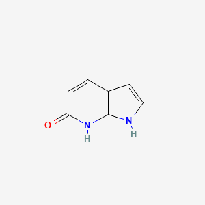 Chemical structure of 1H-Pyrrolo[2,3-b]pyridin-6-ol