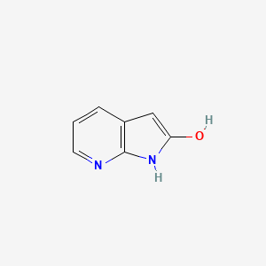 Chemical structure of 1H-Pyrrolo[2,3-b]pyridin-2-ol