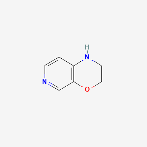 Chemical structure of 2,3-Dihydro-1H-pyrido[3,4-b][1,4]oxazine