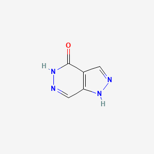 Chemical structure of 1H-Pyrazolo[3,4-d]pyridazin-4(5H)-one