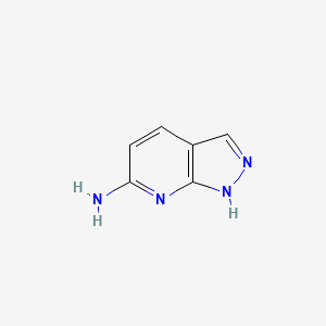 Chemical structure of 1H-Pyrazolo[3,4-b]pyridin-6-amine