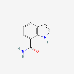 Chemical structure of 1H-Indole-7-carboxamide