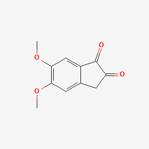 Chemical structure of 5,6-Dimethoxy-1,2-indanedione