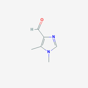 Chemical structure of 1,5-Dimethyl-1H-imidazole-4-carbaldehyde