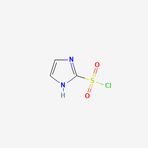 Chemical structure of 1H-Imidazole-2-sulfonyl chloride