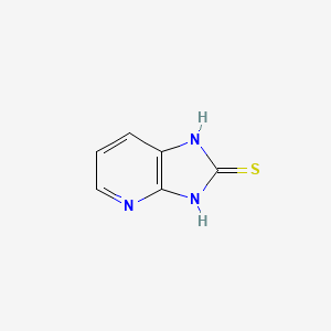Chemical structure of 1H-Imidazo[4,5-b]pyridine-2-thiol