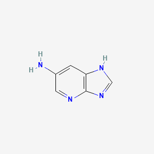 Chemical structure of 1H-Imidazo[4,5-b]pyridin-6-amine