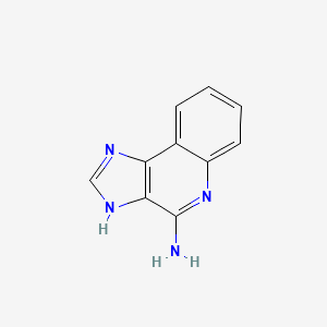 Chemical structure of 1H-Imidazo[4,5-c]quinolin-4-amine