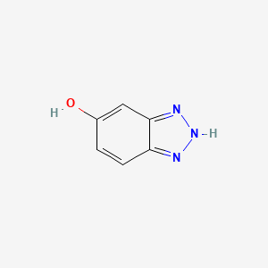 Chemical structure of 1H-BEnzotriazol-5-ol