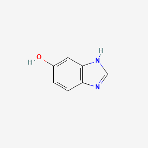 Chemical structure of 5-Hydroxybenzimidazole