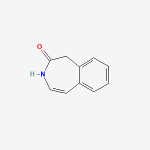 Chemical structure of 1H-Benzo[d]azepin-2(3H)-one