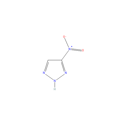 Chemical structure of 4-nitro-2H-1,2,3-triazole