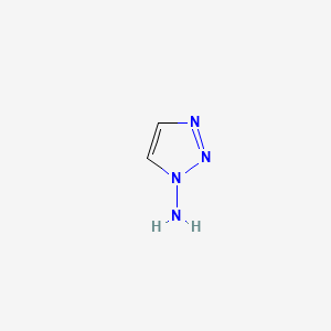 Chemical structure of 1H-1,2,3-Triazol-1-amine