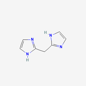 Chemical structure of Bis-(imidazol-2-YL)-methane