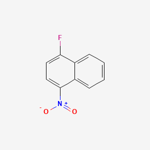 Chemical structure of 1-Fluoro-4-nitronaphthalene