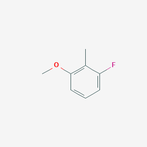 Chemical structure of 1-Fluoro-3-Methoxy-2-methylbenzene