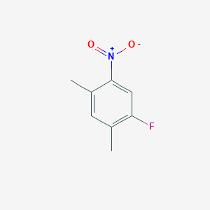 Chemical structure of 1-Fluoro-2,4-dimethyl-5-nitrobenzene
