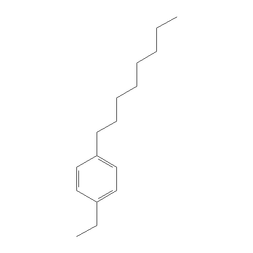 Chemical structure of 1-Ethyl-4-octylbenzene