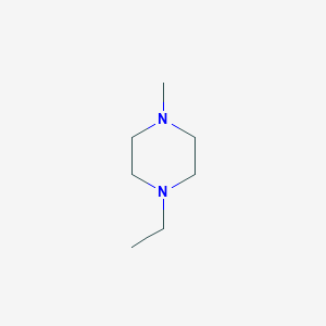 Chemical structure of 1-Ethyl-4-methylpiperazine