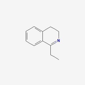 Chemical structure of 1-Ethyl-3,4-dihydroisoquinoline