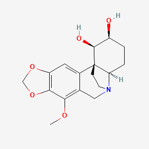 Chemical structure of 1-Epideacetylbowdensine
