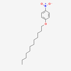 Chemical structure of 1-Dodecyloxy-4-nitrobenzene