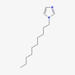 Chemical structure of 1-Decylimidazole