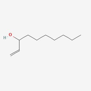 Chemical structure of 1-Decen-3-ol