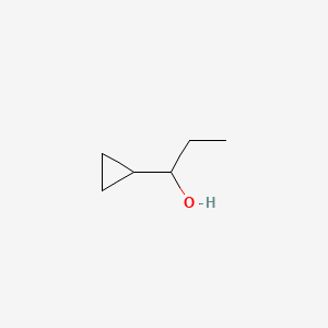 Chemical structure of 1-Cyclopropylpropan-1-ol
