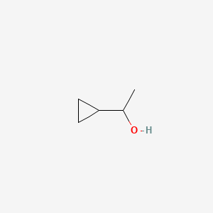 Chemical structure of 1-Cyclopropylethanol