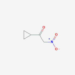 Chemical structure of 1-Cyclopropyl-2-nitroethanone
