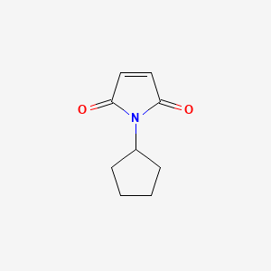 Chemical structure of 1-Cyclopentyl-Pyrrole-2,5-Dione