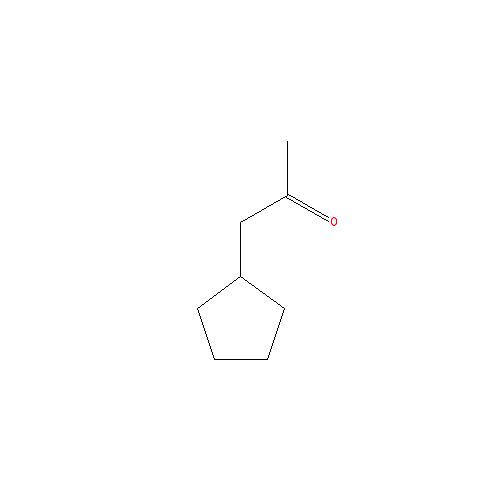 Chemical structure of 1-Cyclopentylpropan-2-one
