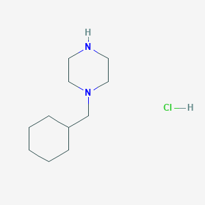 Chemical structure of 1-Cyclohexylmethyl-piperazine