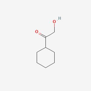 Chemical structure of 1-cyclohexyl-2-hydroxyethanone
